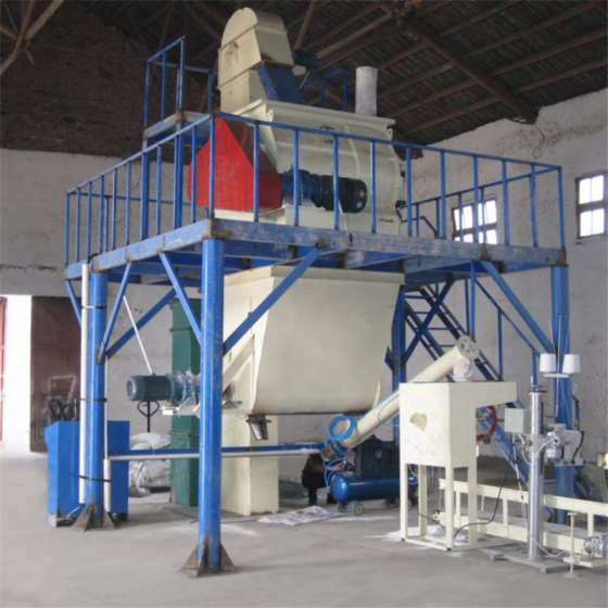 Semi-auto Cement Mortar Mix Plant Dry Plastering Mortar Mixer Mixing Machine